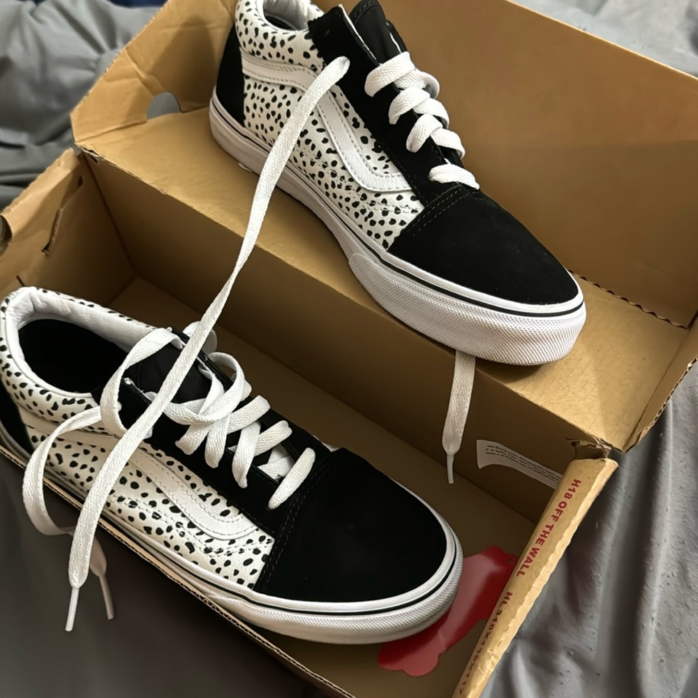 Vans dalmation black and white